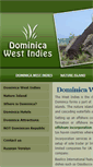 Mobile Screenshot of dominicawestindies.com